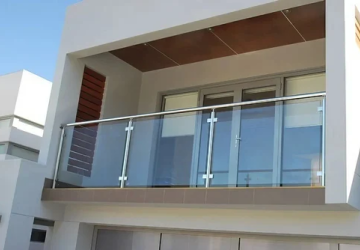 After Balcony and Fence Railings