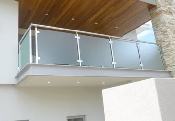 Before Balcony and Fence Railings